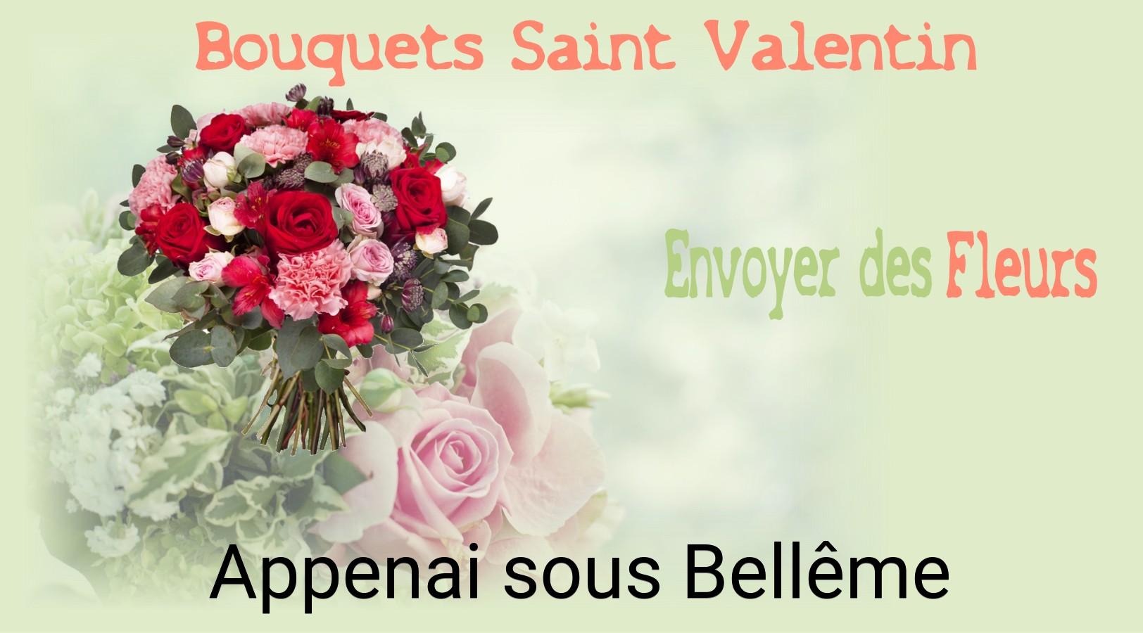 Roses de Saint-Valentin livrées à Appenai-sous-Bellême